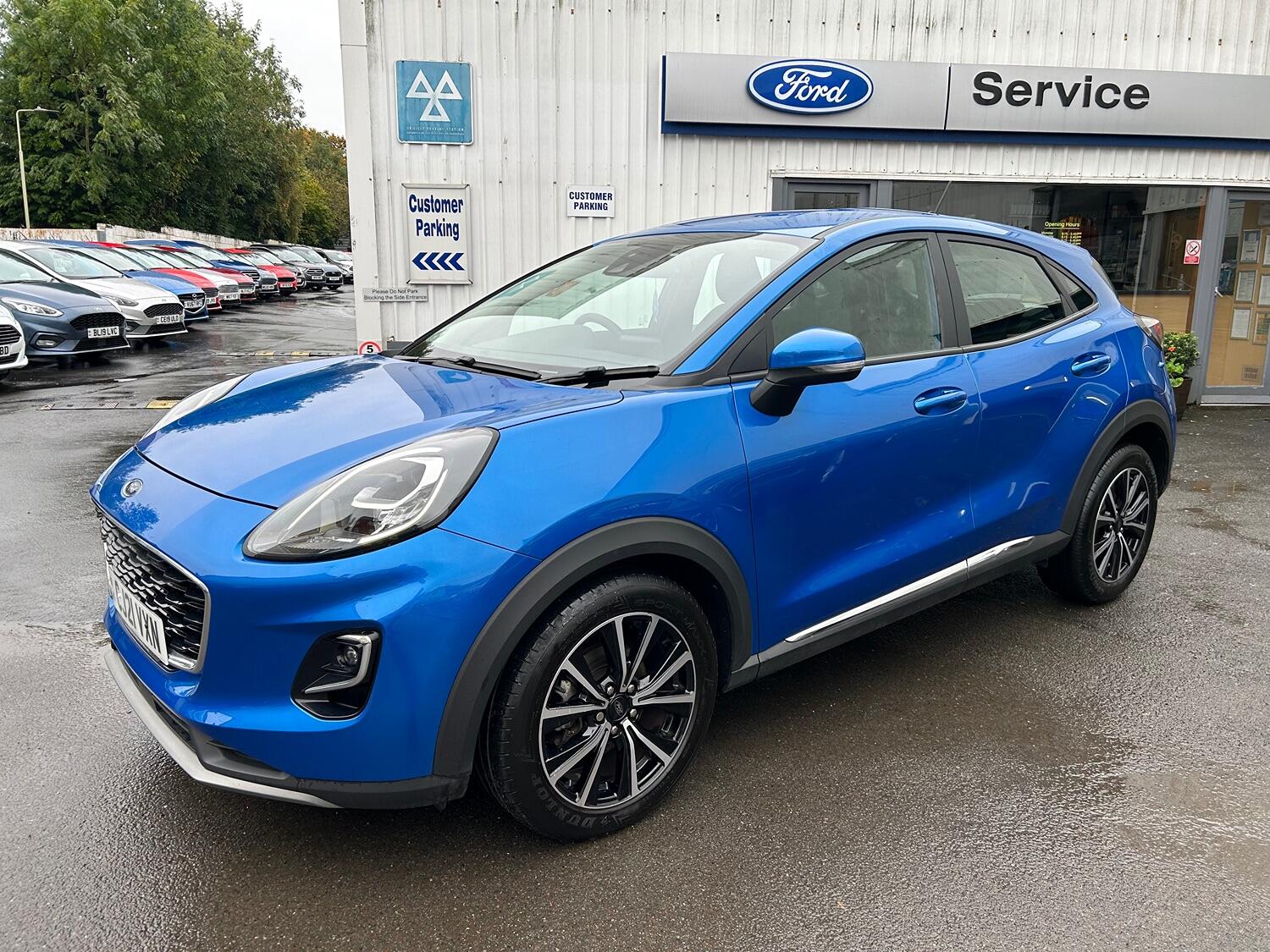 Used FORD PUMA 2021 Blue in Leominster, Herefordshire Watsons Motor